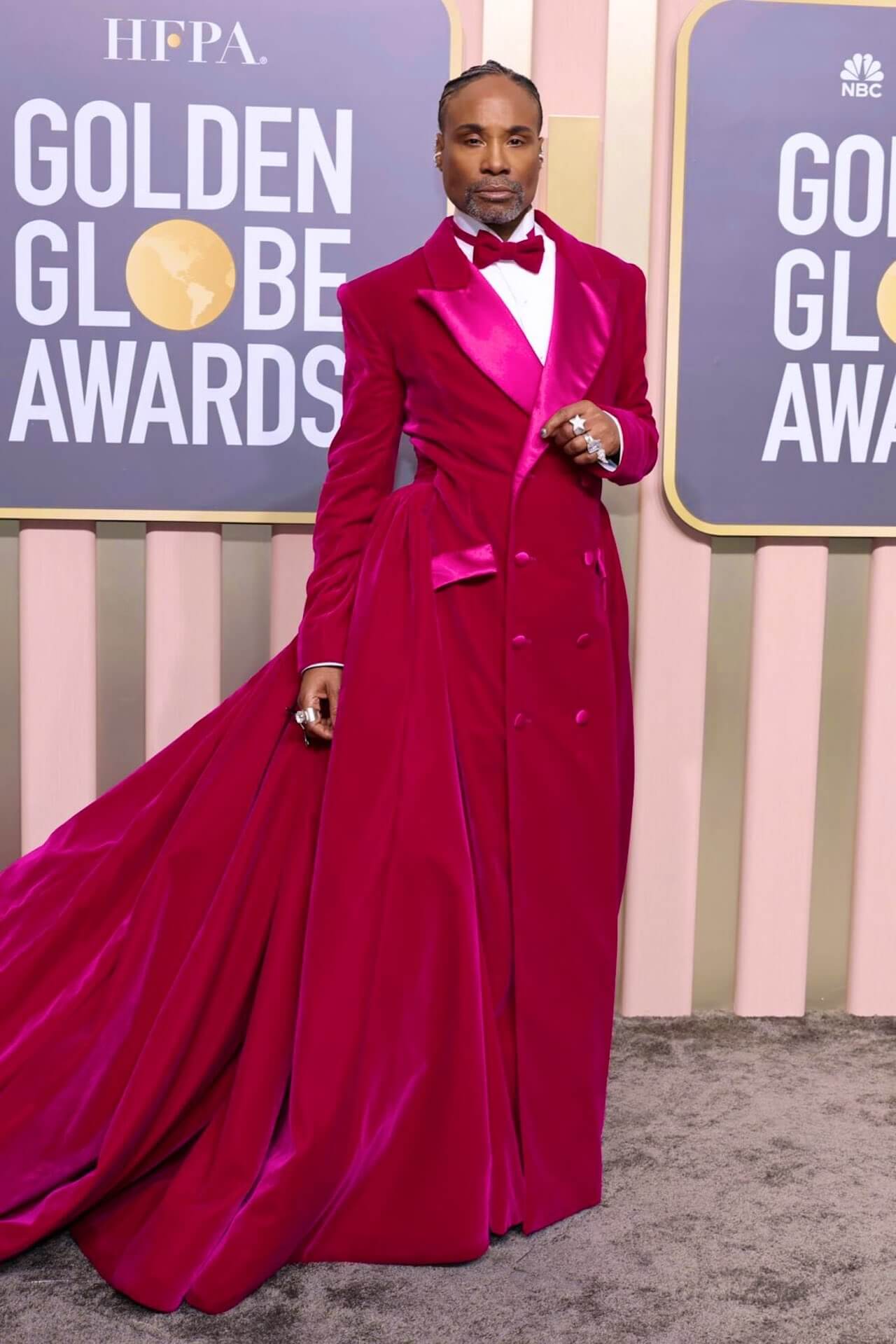 Billy Porter en los Globos de Oro 2023