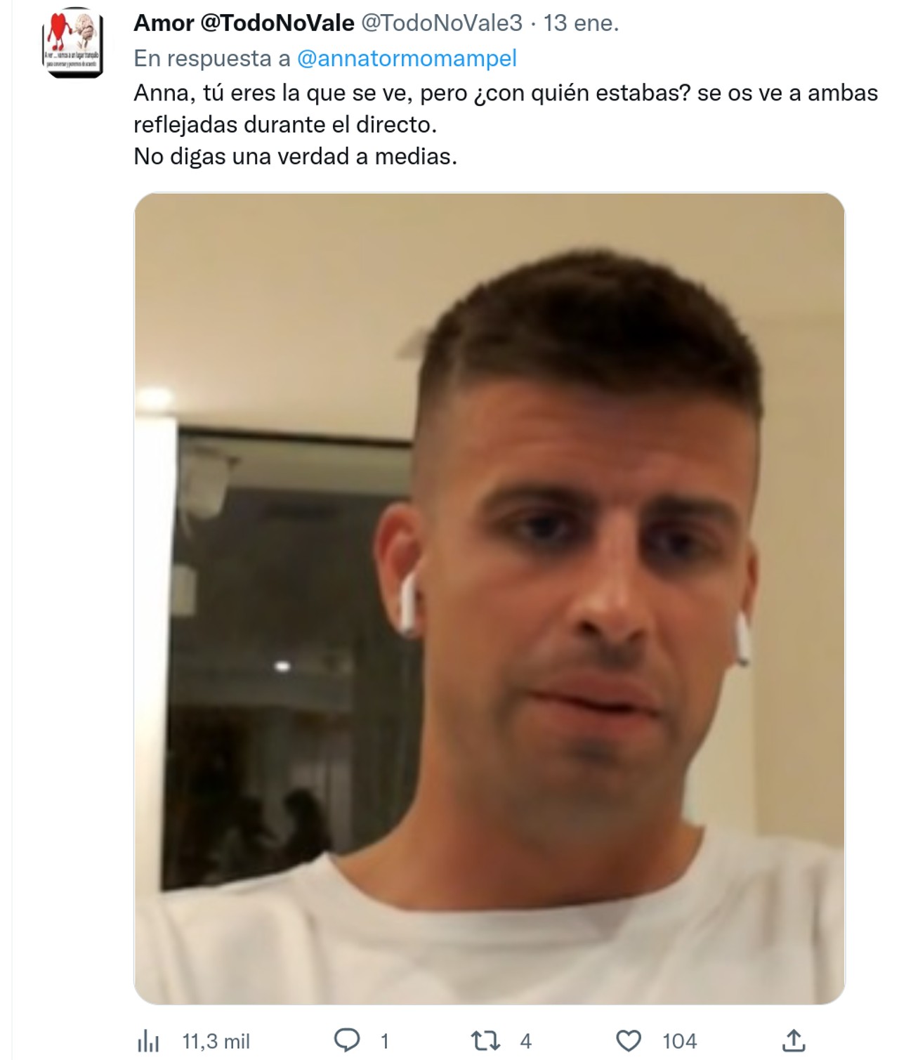 Clara Chía Shakira Piqué Mujer