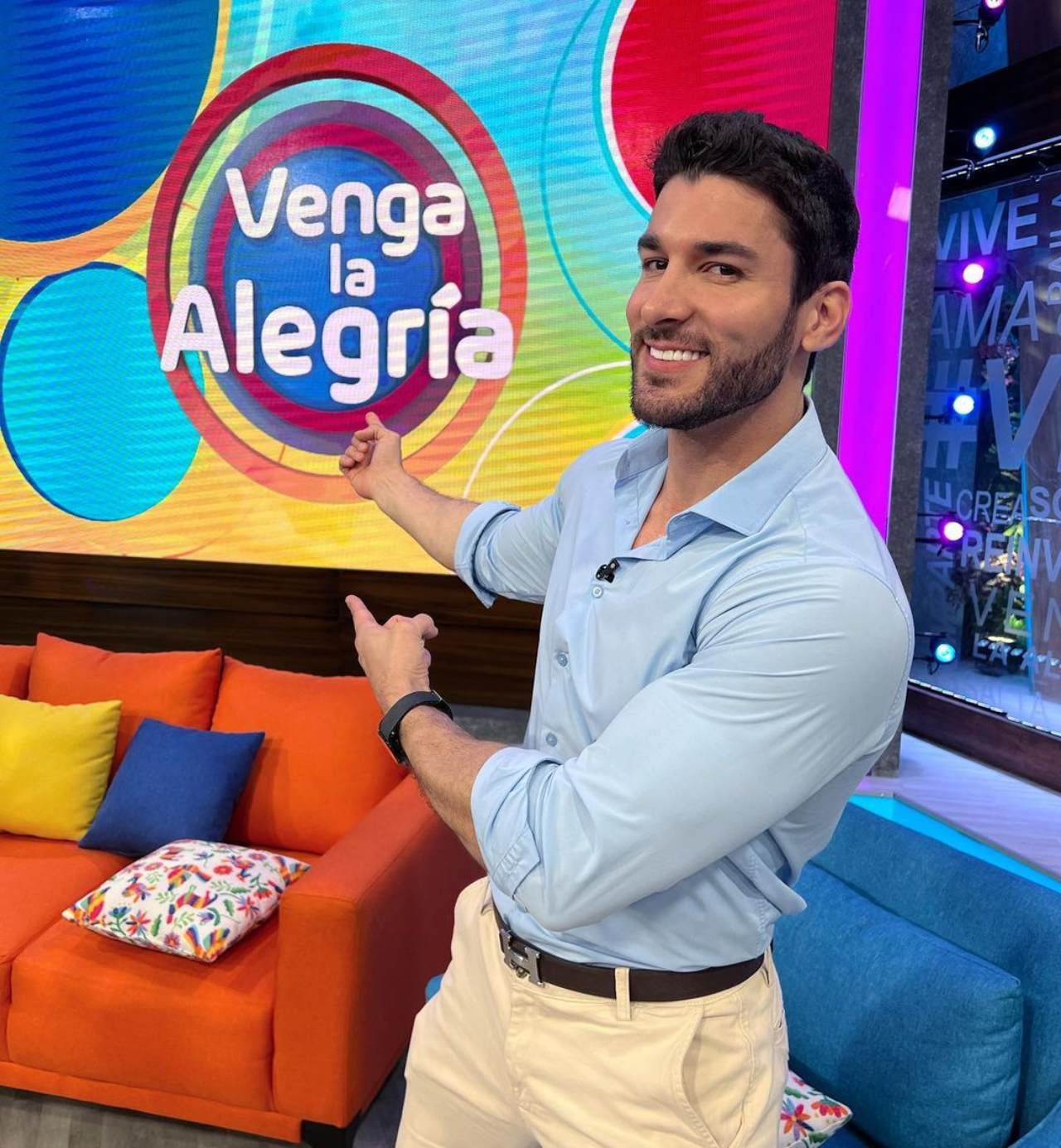 Enrique Mayagoitia nuevo conductor Venga Alegria