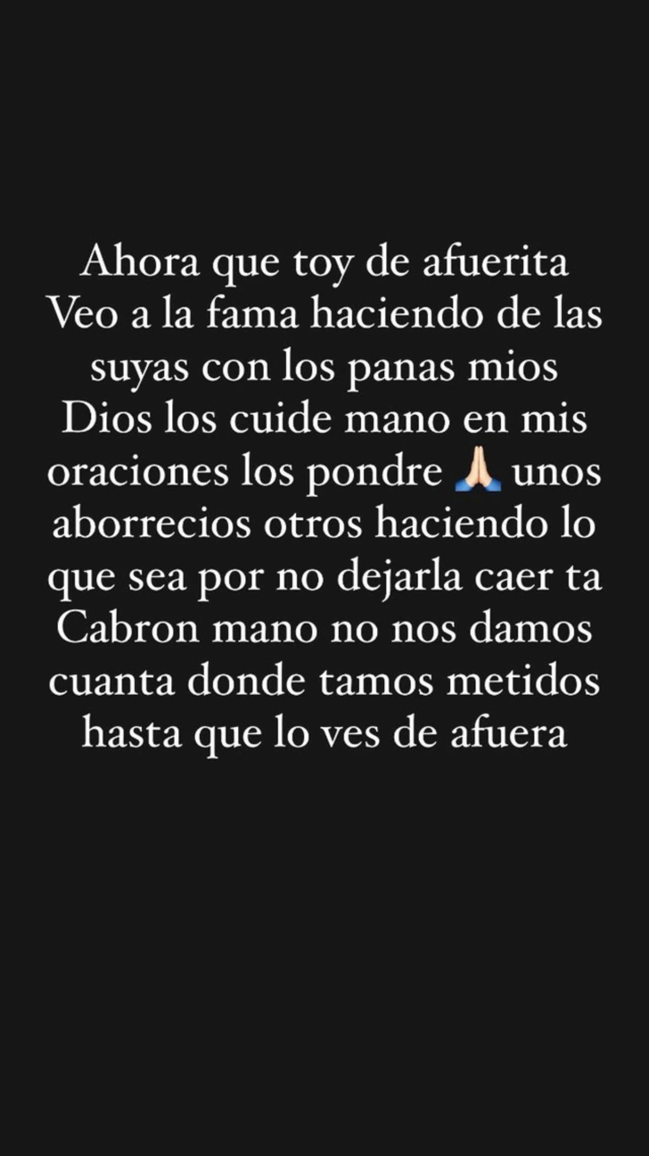 Farruko oraciones Bad Bunny dios cuide
