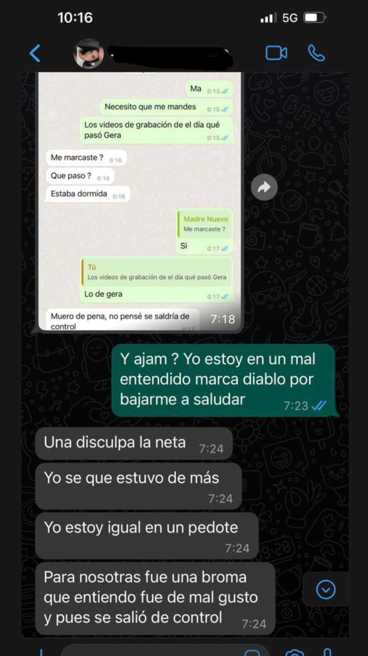 Gera MX reacciona a infidelidad 
