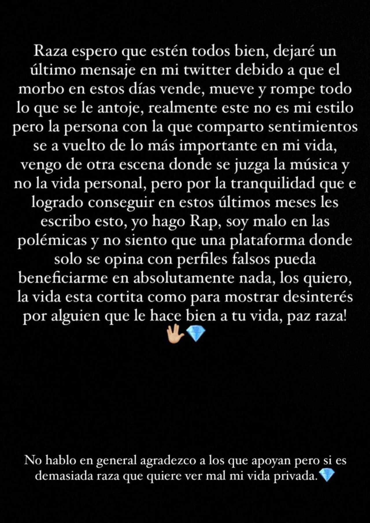 Gera responde a infidelidad