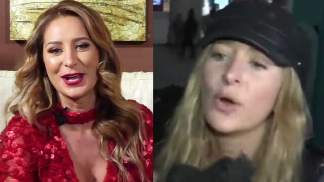 Geraldine Bazán reacciona, socarrona, tras enterarse que Irina no le regresa anillo a Gabriel