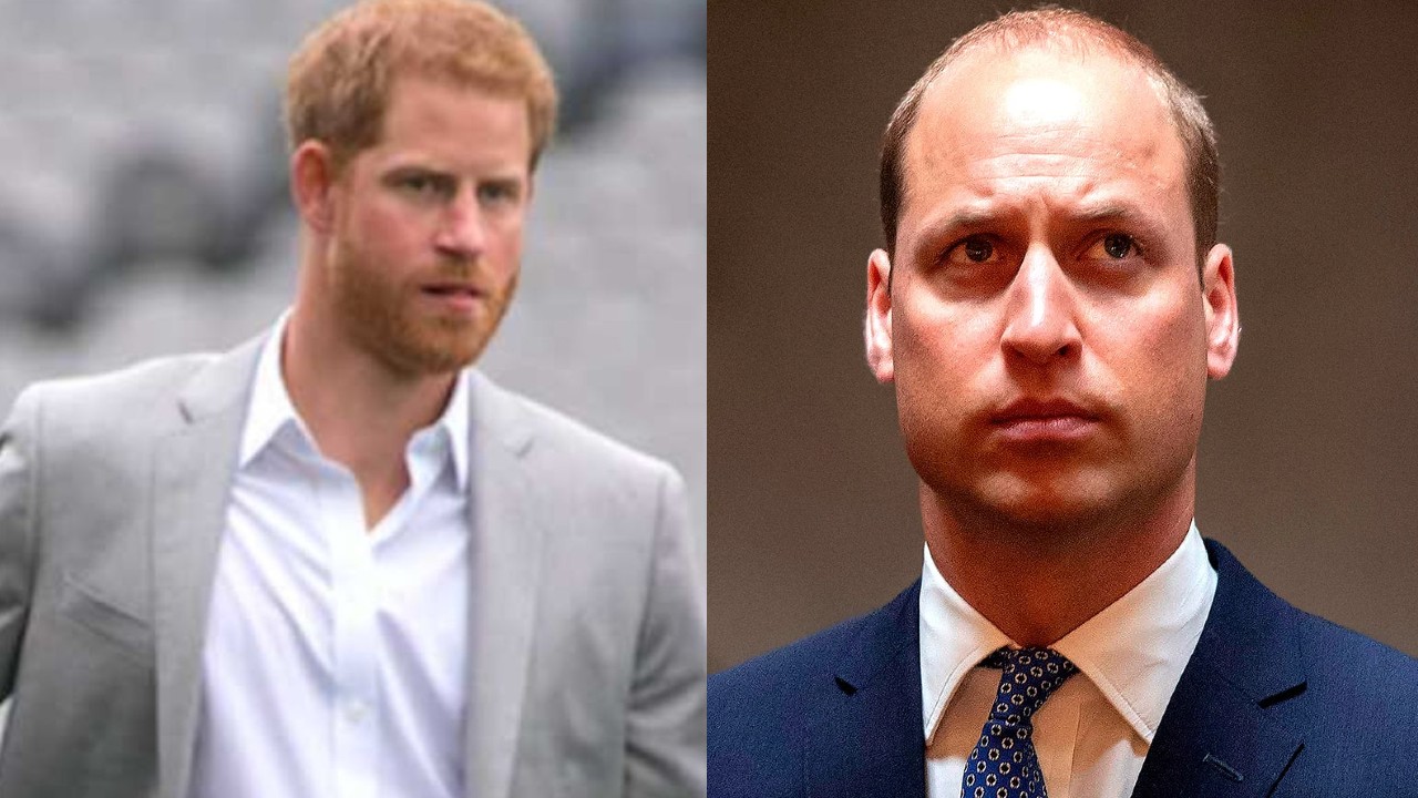 Príncipe Harry William hermano