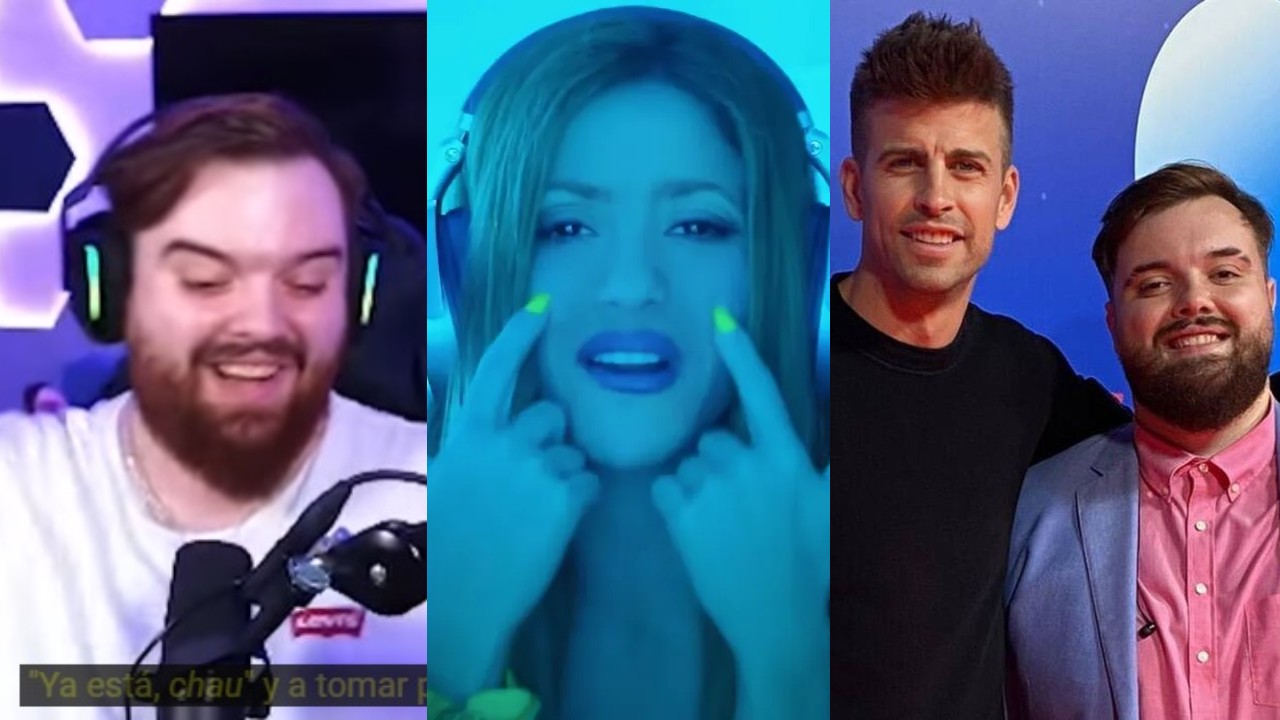 Ibai Llanos se burla de Pique tiradera Shakira