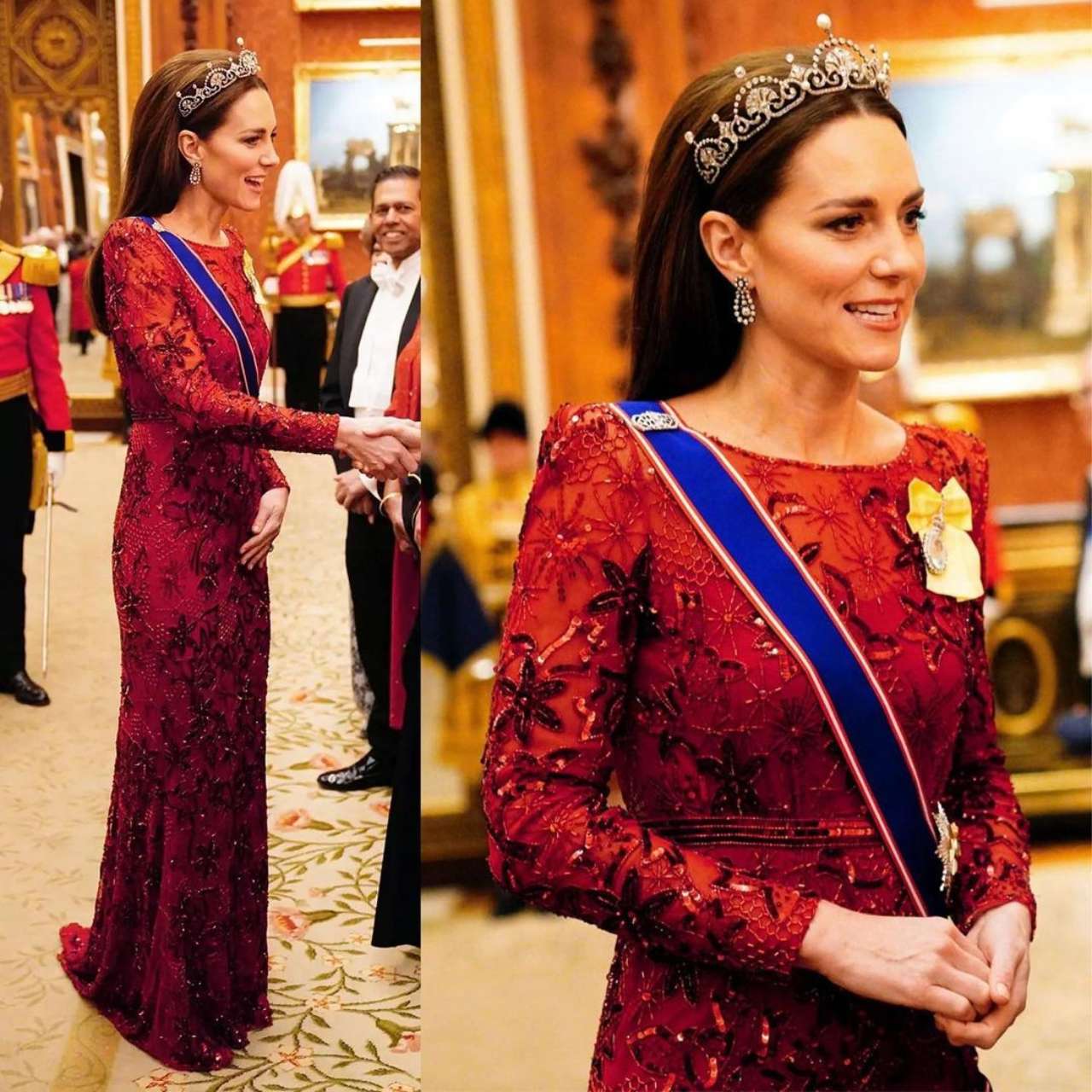 Kate Middleton exhiben derroche de ropa
