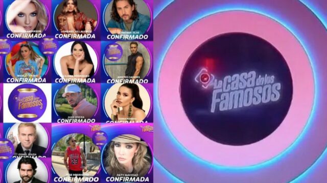 La casa de los famosos celebridades