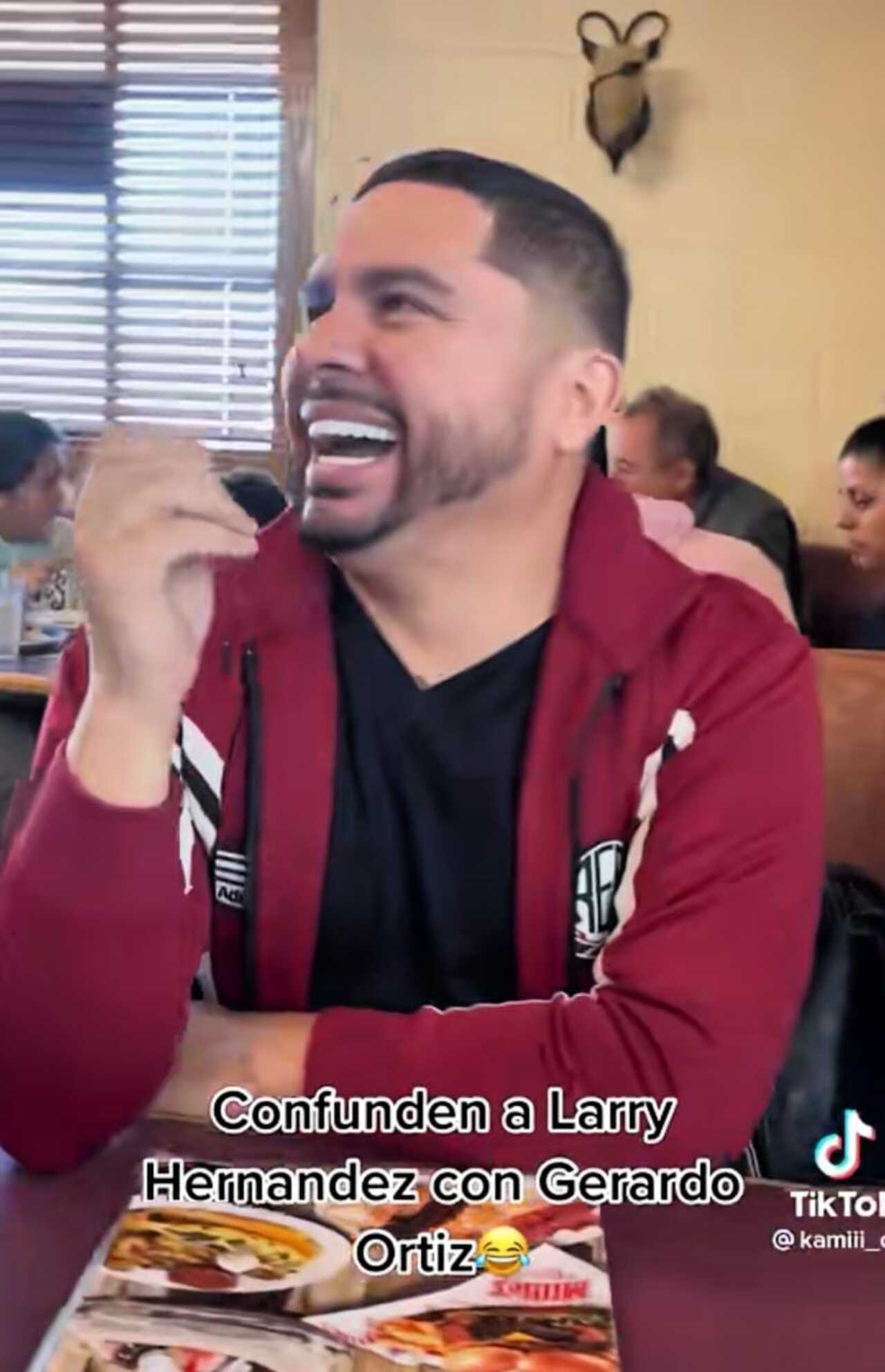 Larry Hernández es confundido con Gerardo Ortíz