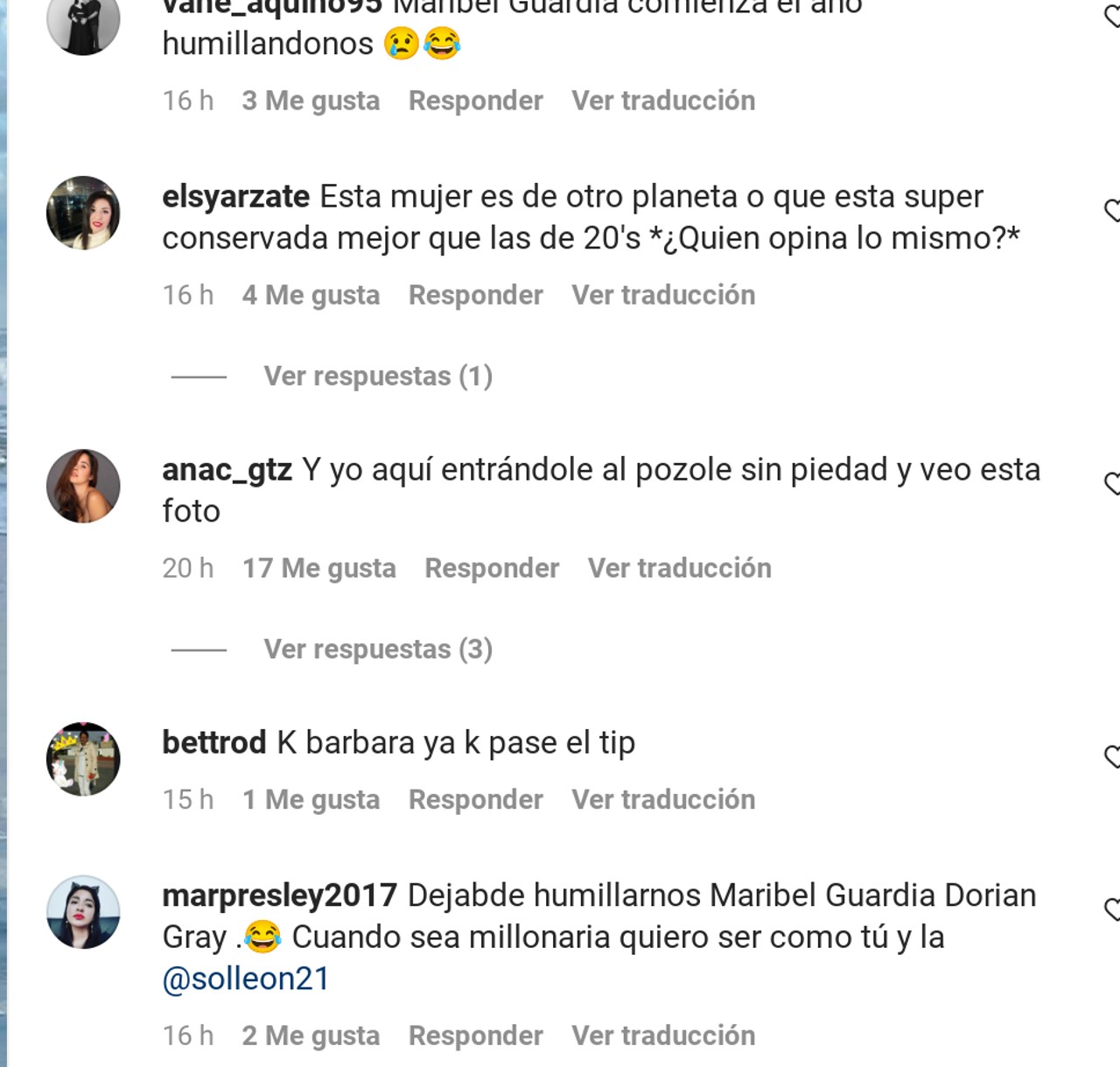 maribelguardia cuerpo envidiable