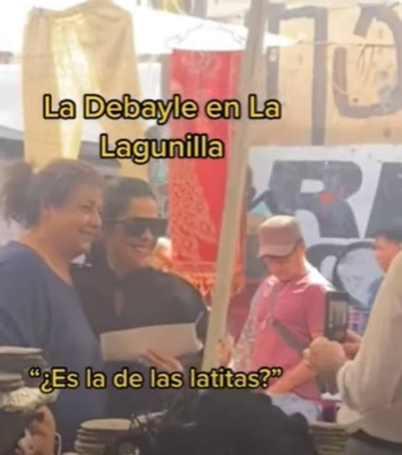 Martha Debaule paseo Lagunilla mercado