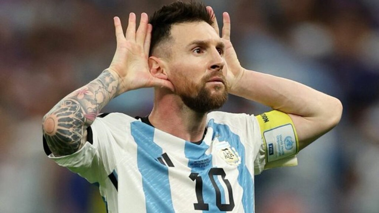 Messi premio que miras bobo frase
