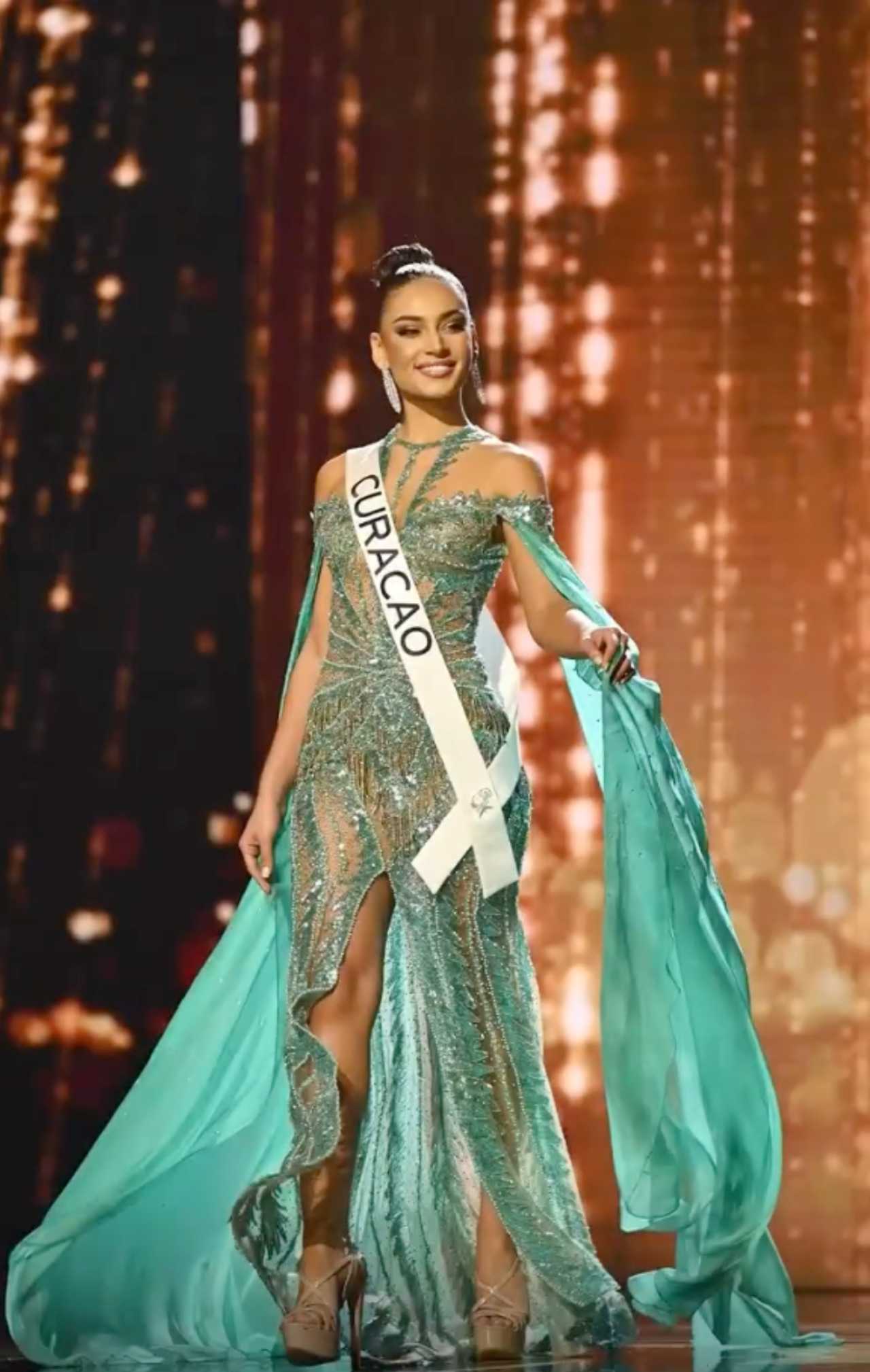 Miss Curazao, semifinalista de Miss Universo 2022