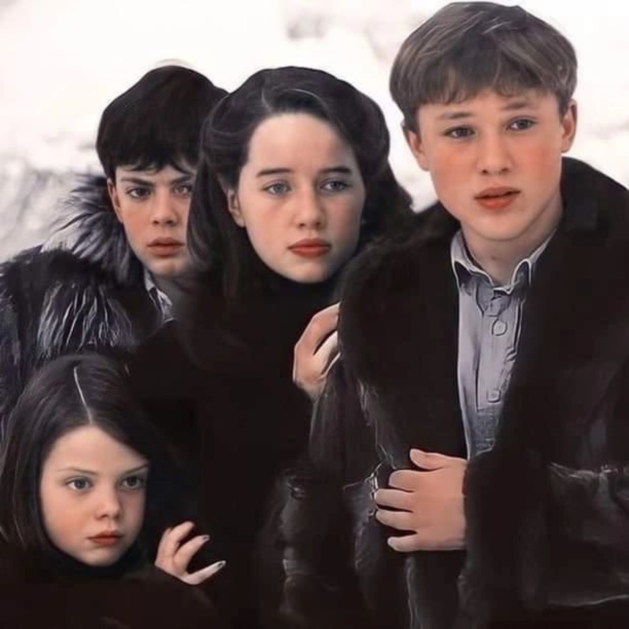 Cronicas de Narnia hermanos Pevensie