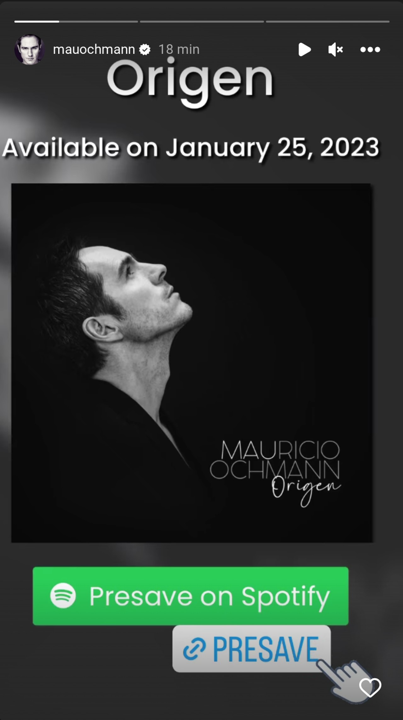 Mauricio Ochmann cantante