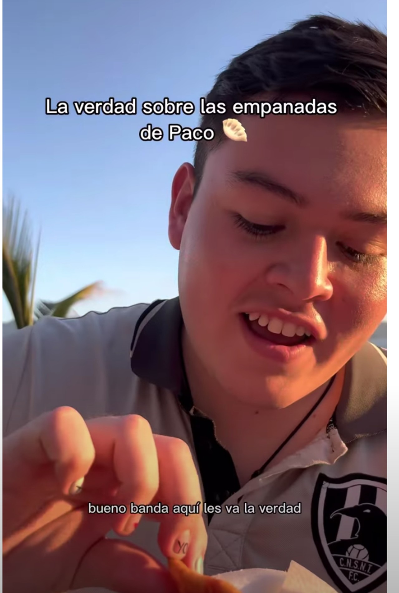 TikToker Paco empanadas feas