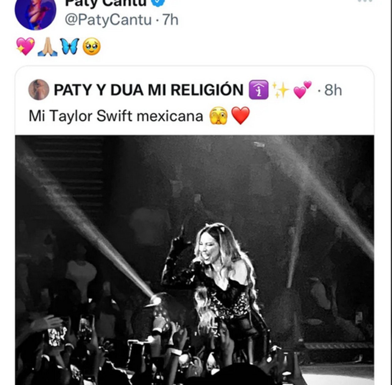 Paty Cantu dice parecerse Taylor Swift