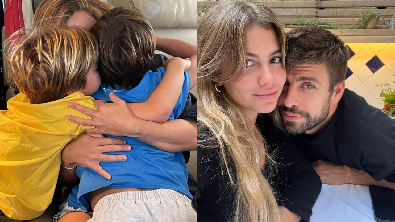 Hijos Shakira foto Piqué