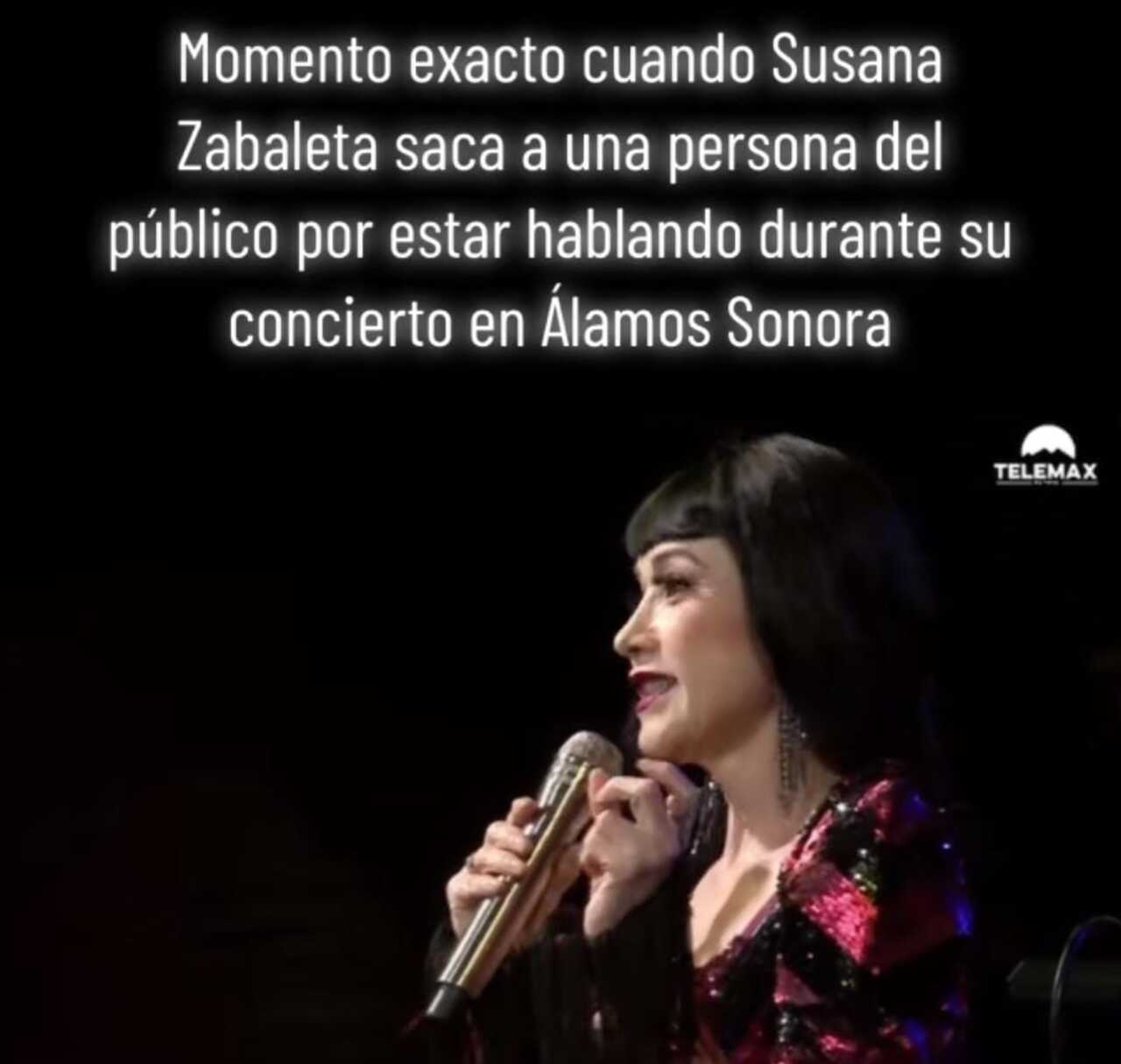Susana Zabaleta explota contra fan
