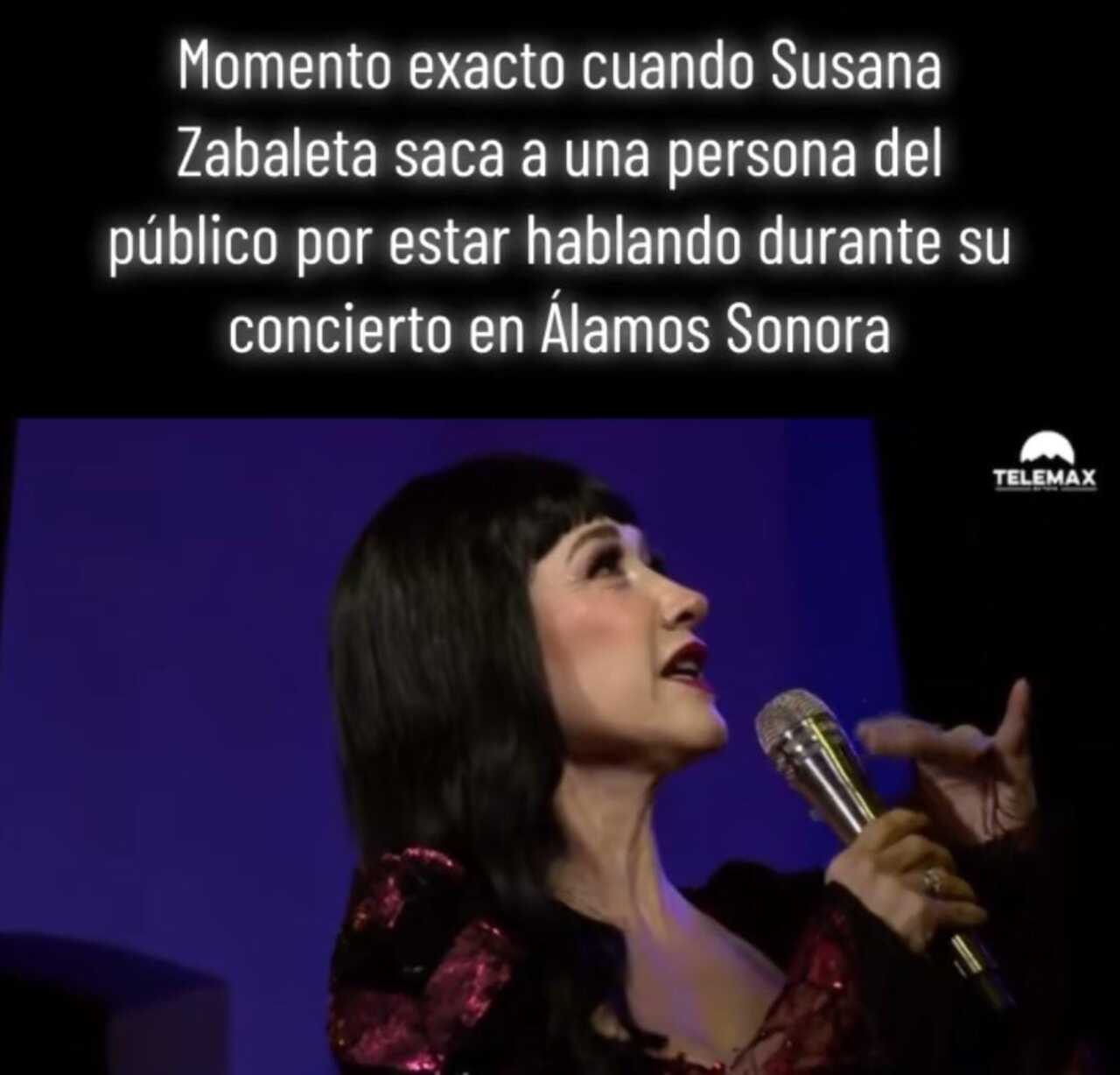 Susana Zabaleta saca a fan