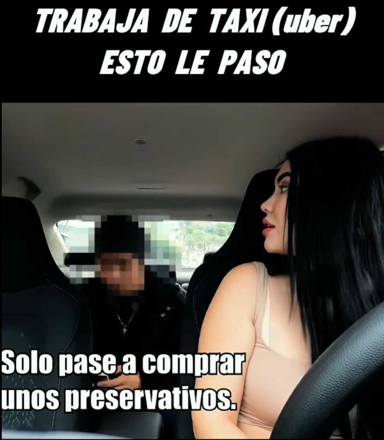 Chica Uber acoso