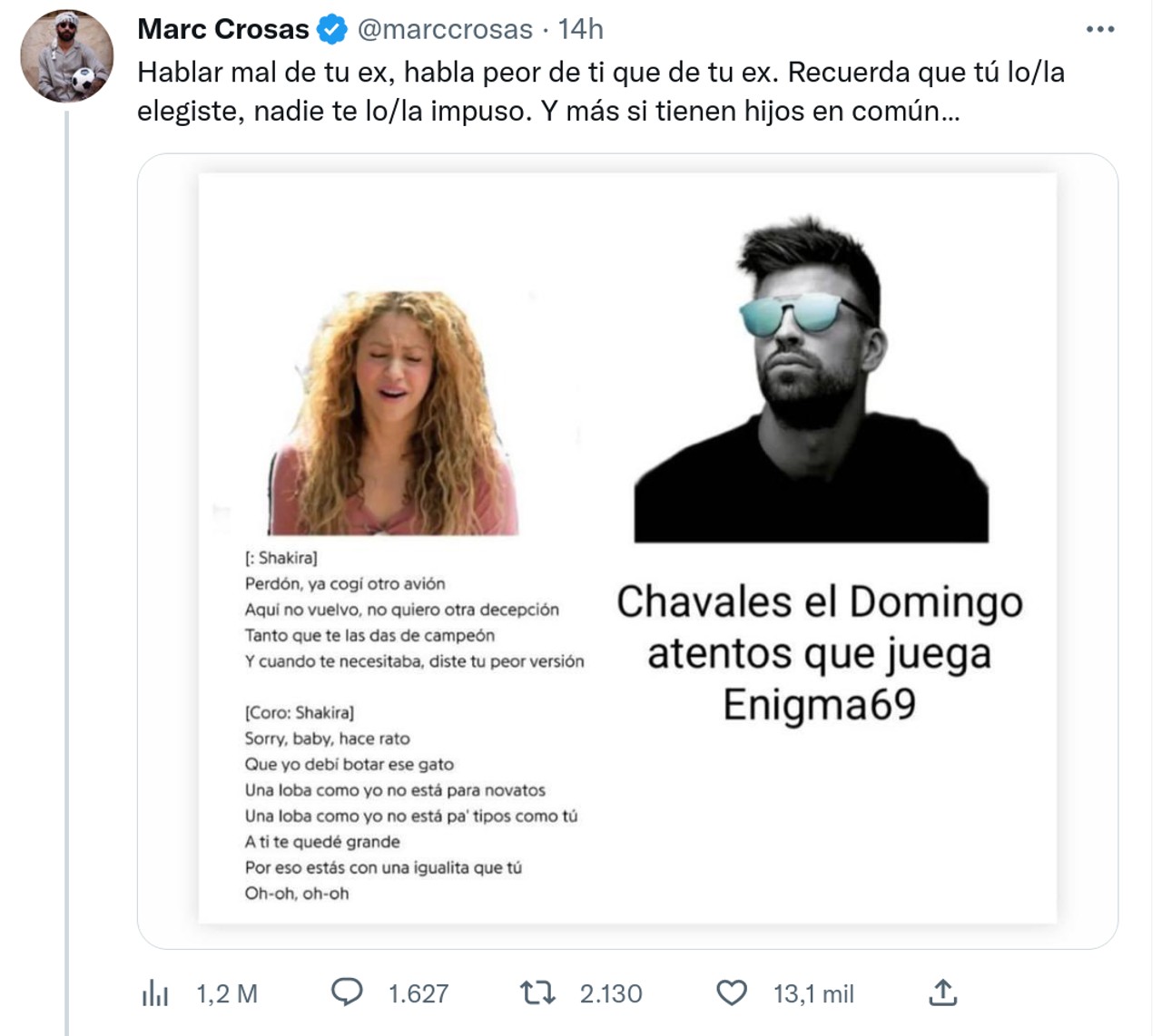 Marc Crosas Shakira Piqué