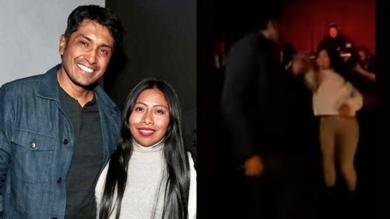 Yalitza Aparicio Tenoch Huerta bailan cumbia