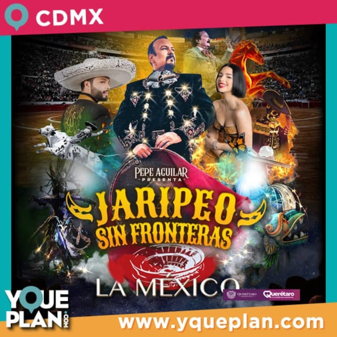 Los Aguilar CDMX fracaso jaripeo
