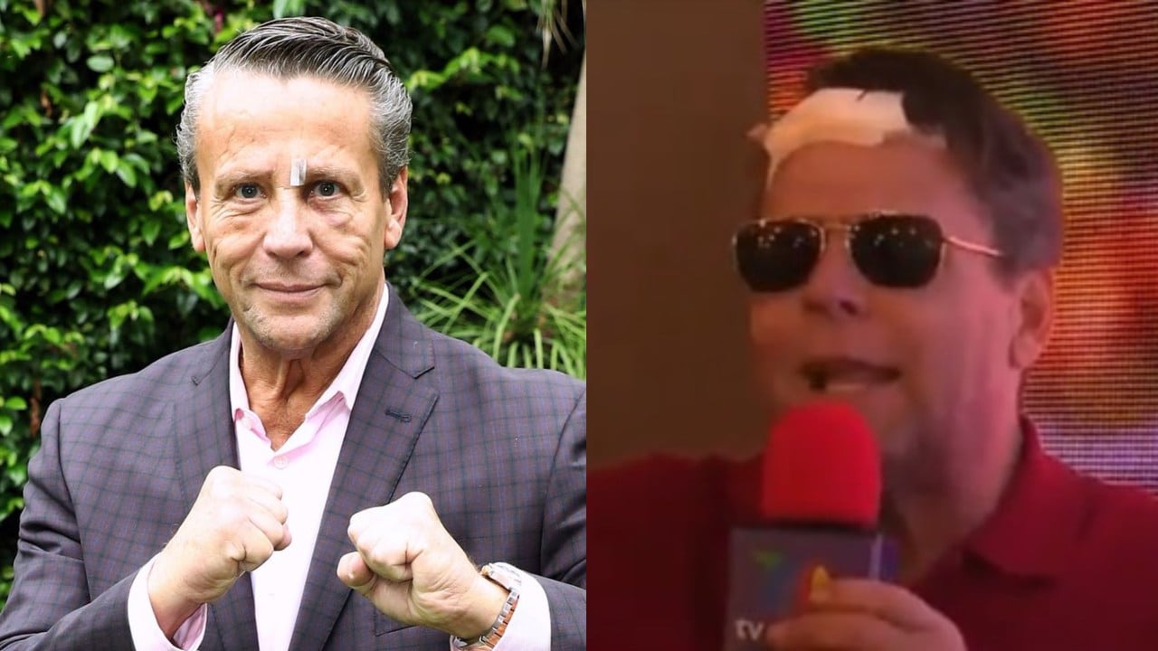 Alfredo Adame agarro tubazos hombres golpiza
