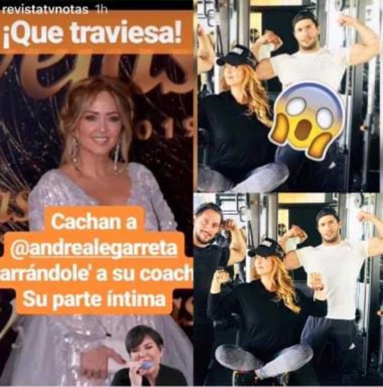 Andrea Legarreta daño moral