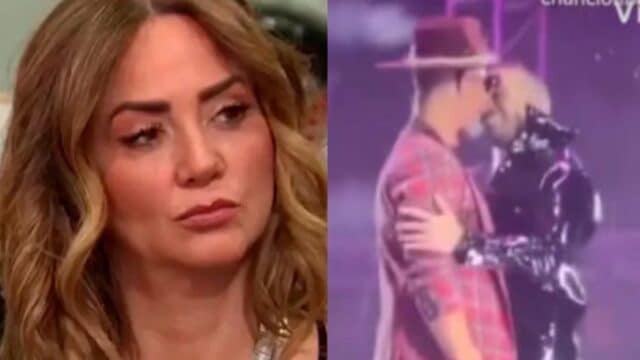 Andrea Legarreta Erik Rubin besos Apio