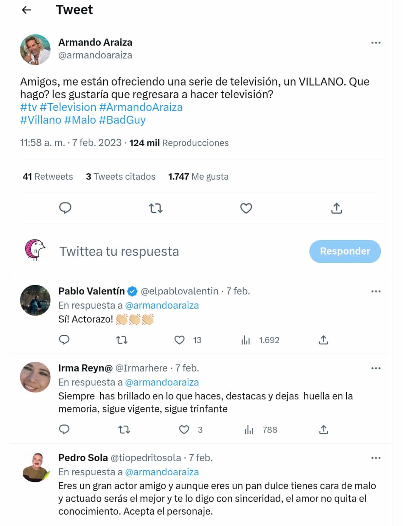 Armando Araiza villano