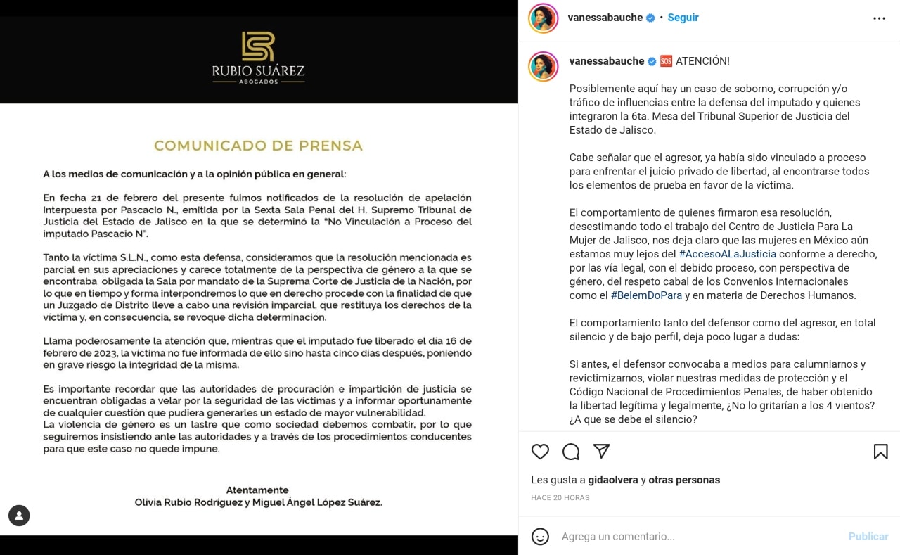 Vanessa Bauche Pascasio López