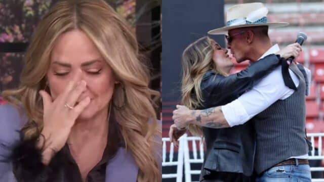 Andrea Legarreta lágrimas Erick Rubín