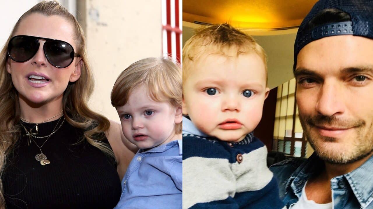 Marjorie Sousa Julián Gil hijo