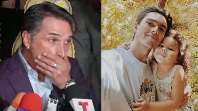 Sergio Mayer nieta no la ha podido ver
