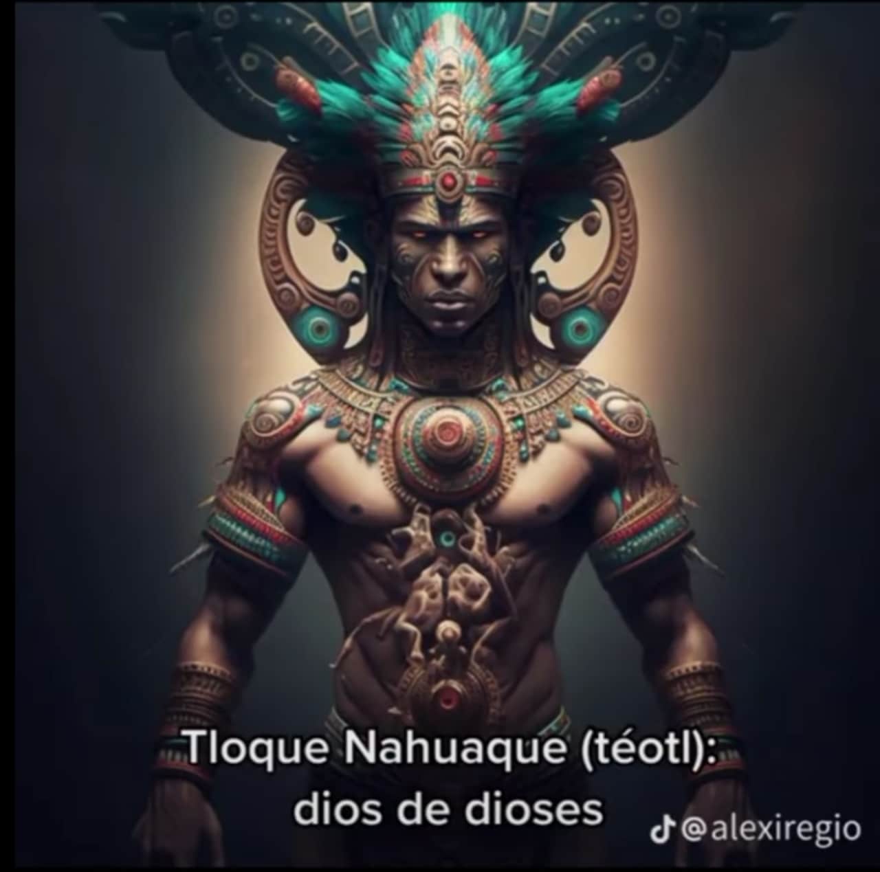 Dioses prehispánicos inteligencia artificial