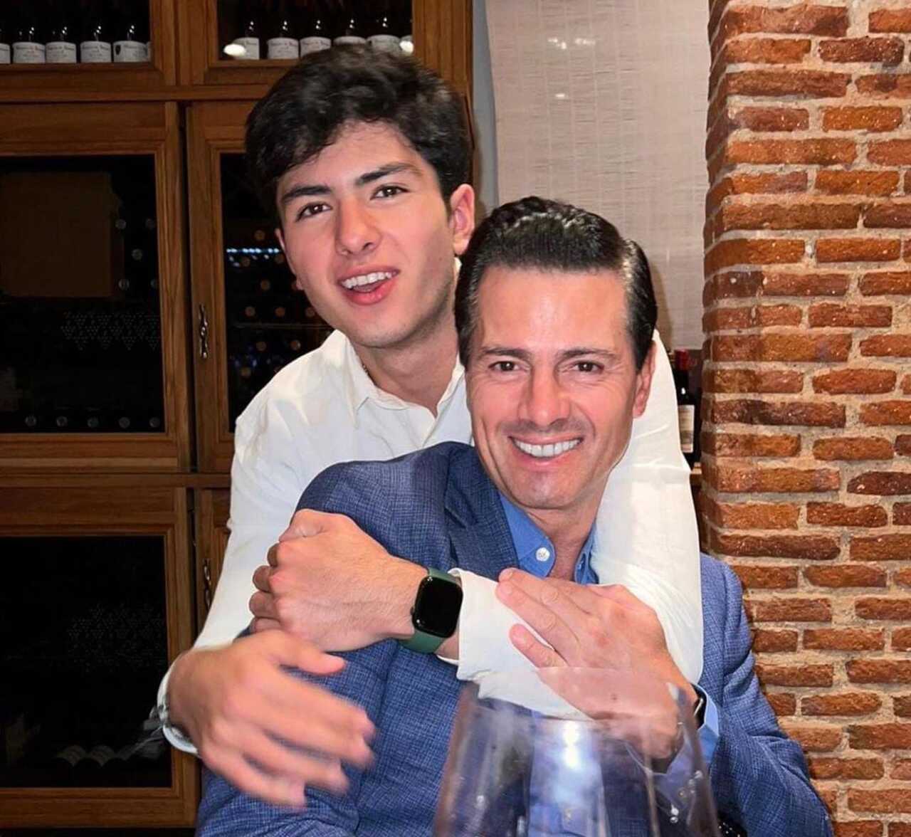 Enrique Peña Nieto y Diego Peña