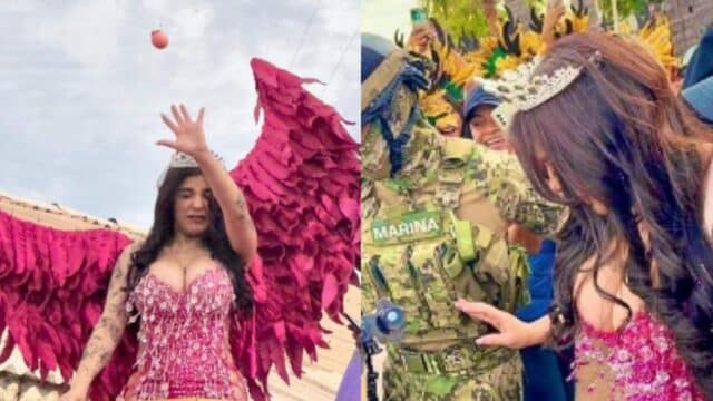 Karely Ruiz huevazos Carnaval Guaymas Sonora