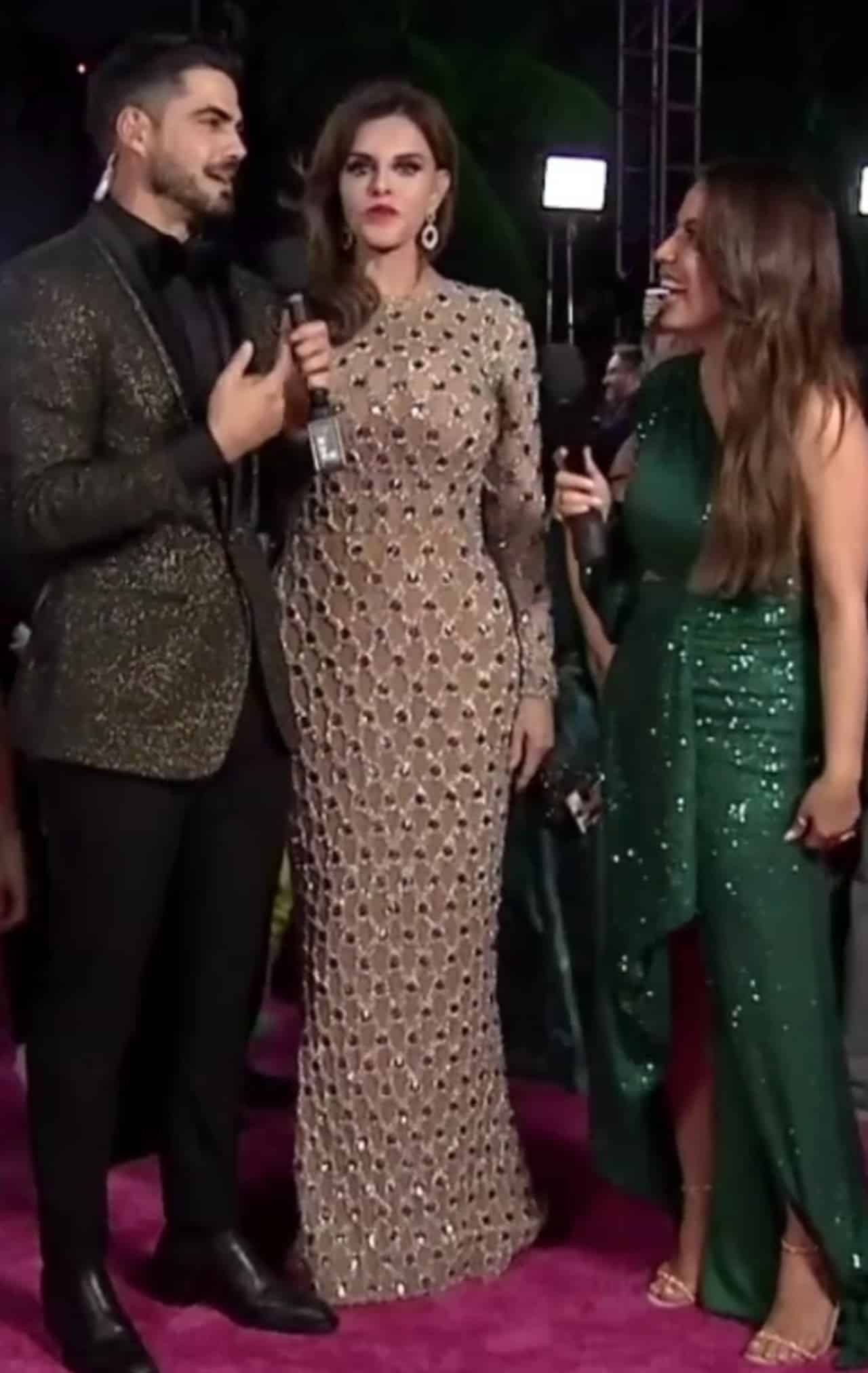 Premios Lo Nuestro alfombra roja lucia mendez
