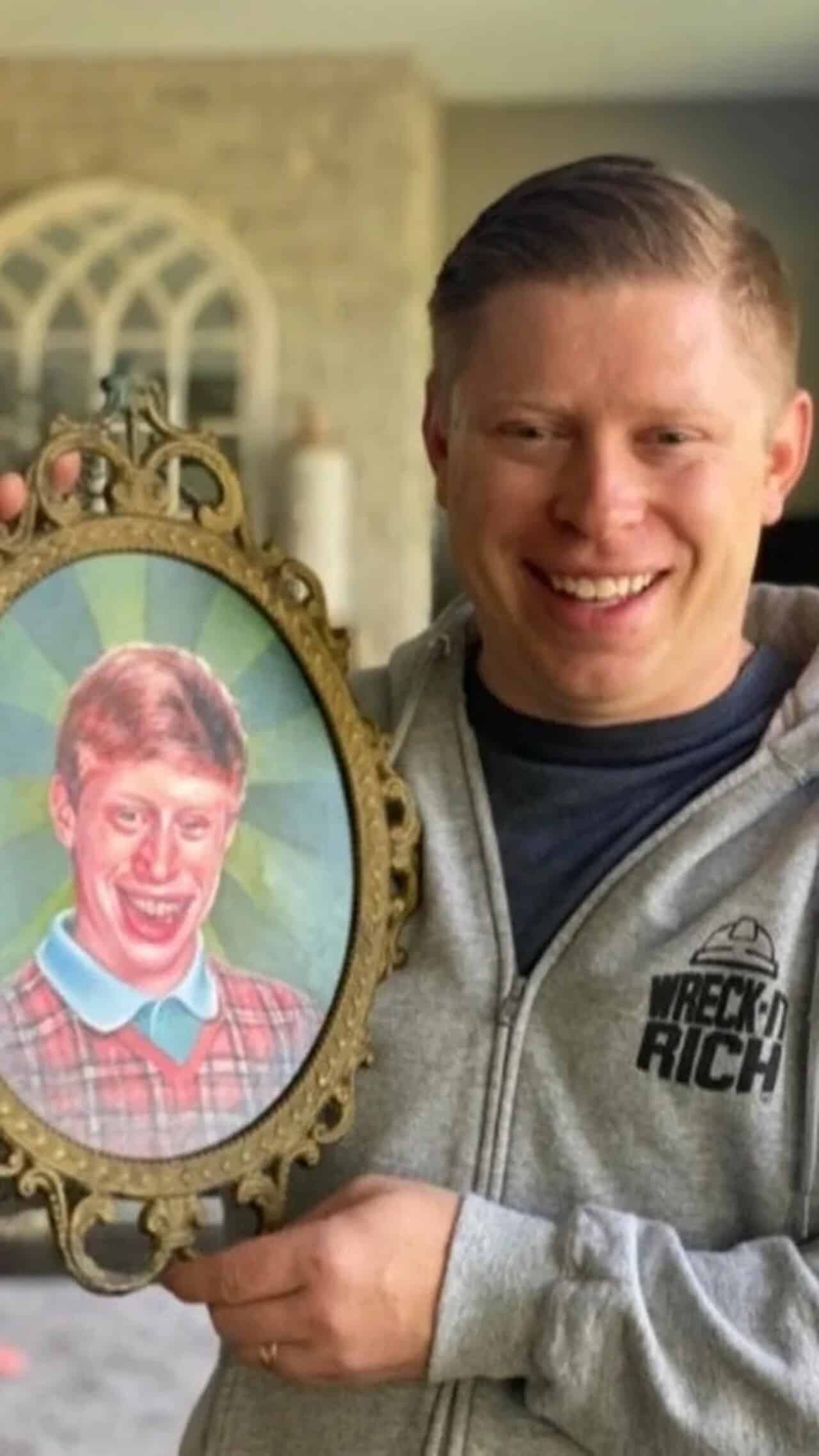 Bad lucky Brian meme