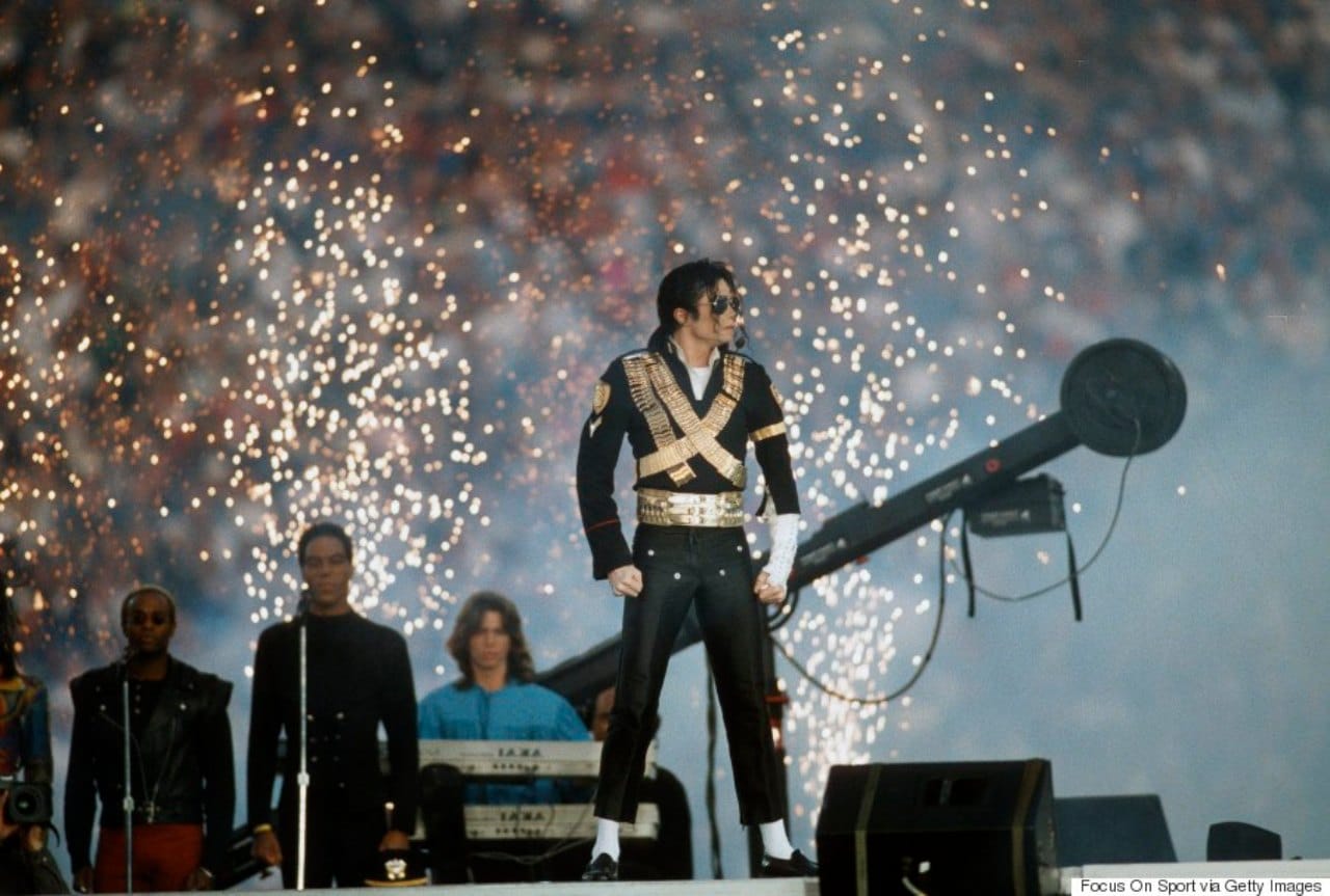 Michael Jackson medio tiempo Super Bowl