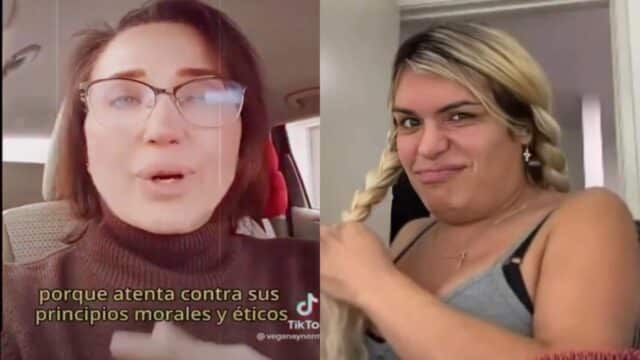 mamá vegana hija