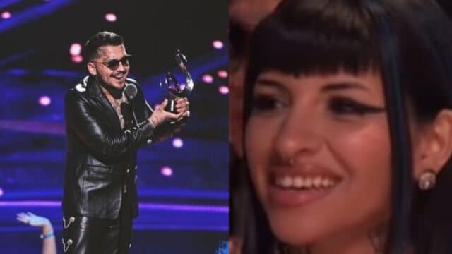Nodal ignora Cazzu Premio Lo Nuestro
