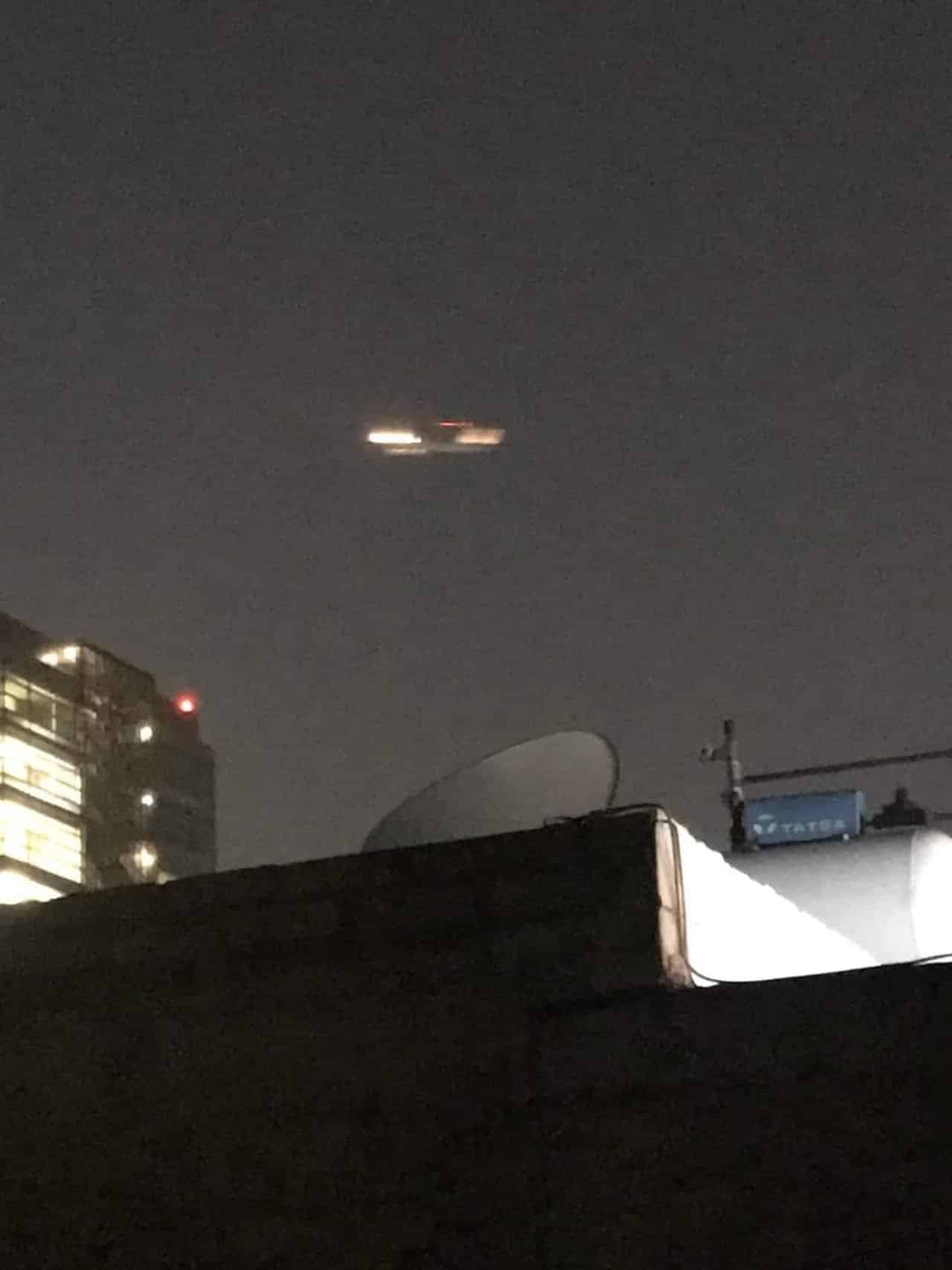 Ovnis en Mexico CDMX platillo volador