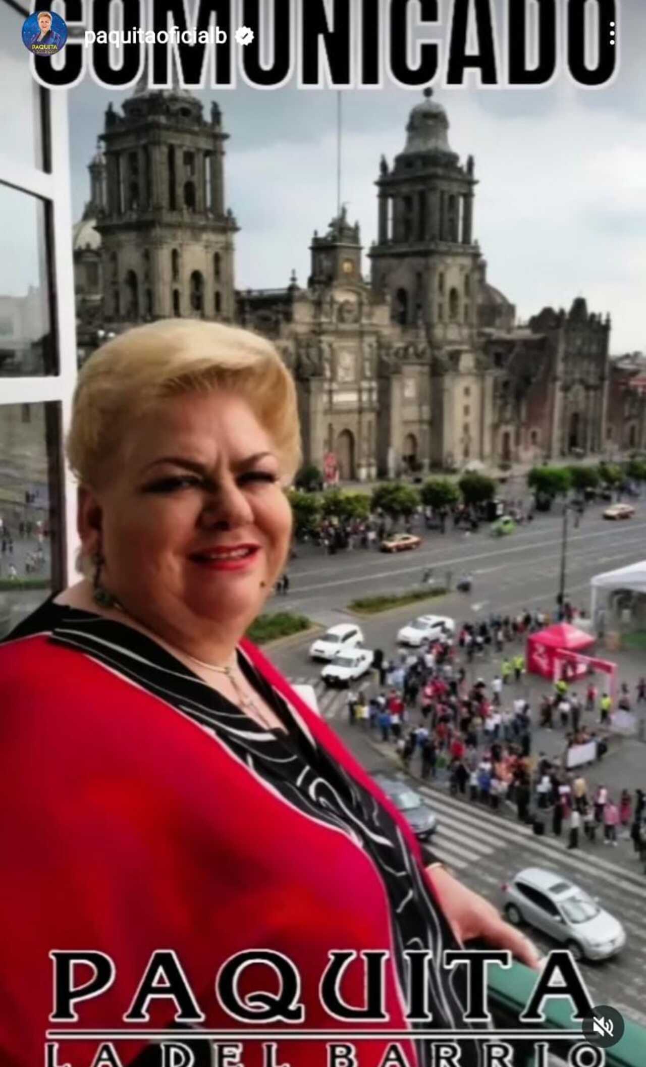 Paquita la del Barrio enferma