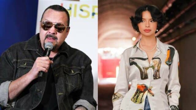 Pepe Aguilar regaÃ±a reportero pregunta hija