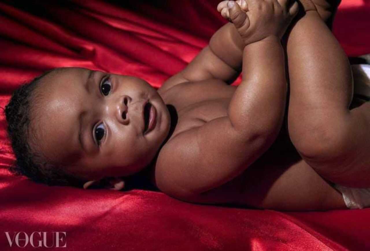 Bebé de Rihanna Vogue 