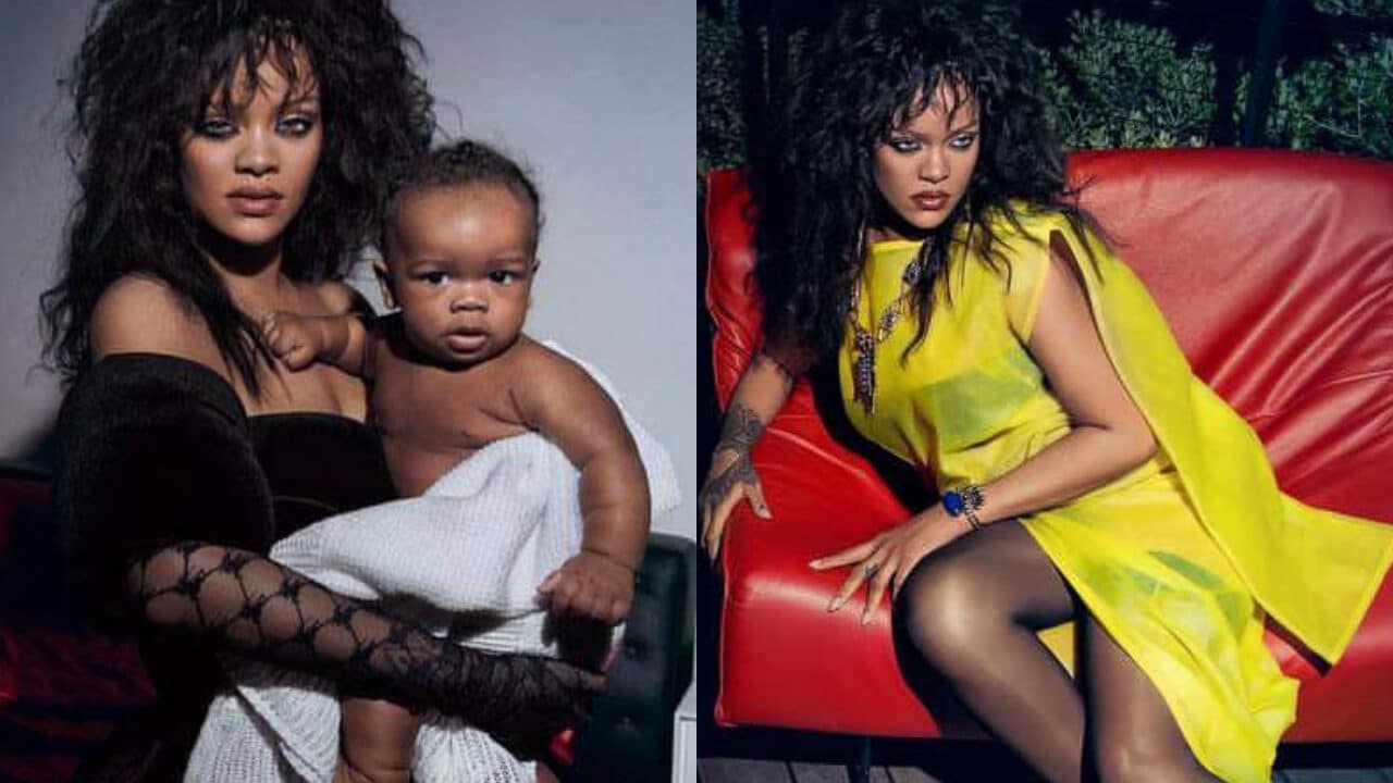 Bebé Rihanna Vogue