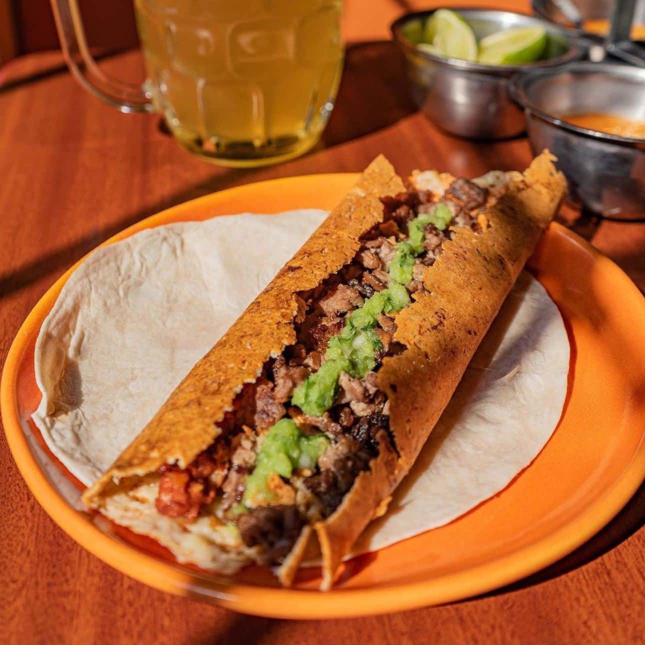 Idea 14 febrero crush cenar tacos