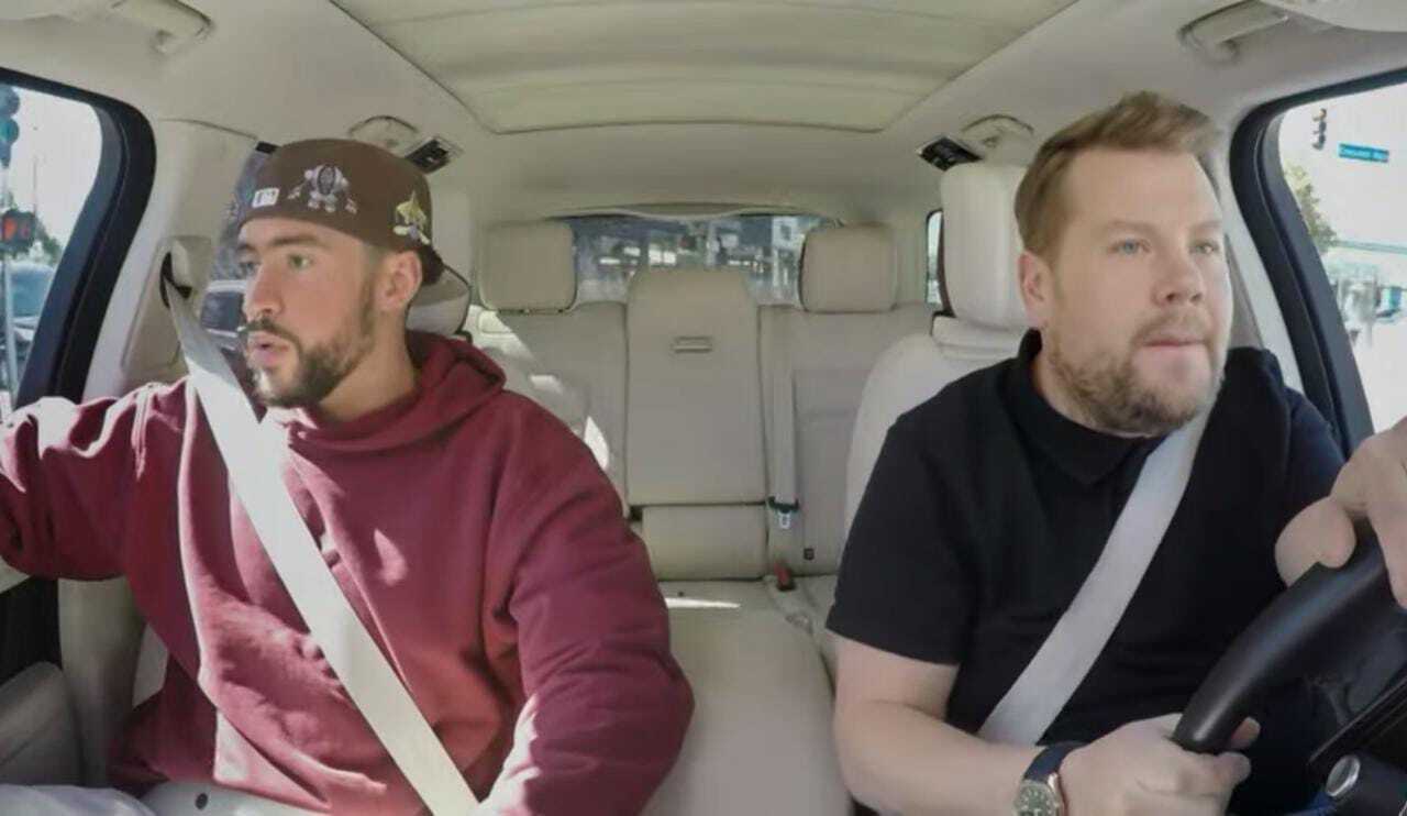 Bad Bunny James Corden